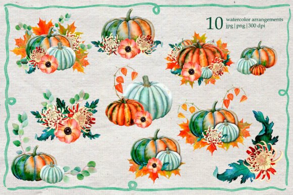 Autumn’s Watercolor Arrangements: A Practical Resource for Seasonal Design