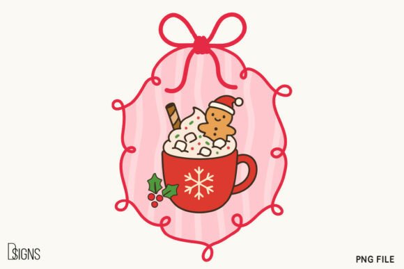 Choosing the Right Cute Christmas Frame Hot Cocoa PNG for Holiday Design Projects