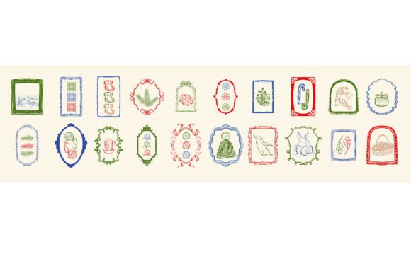 Christmas Stamps SVG: Elevate Holiday Designs