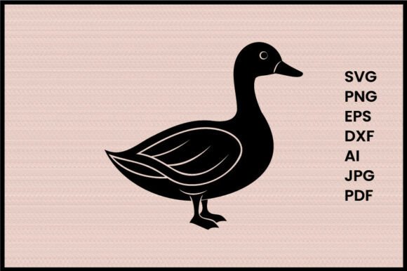 Duck Vector Illustration Silhouette: A Practical Guide to Digital Design Assets