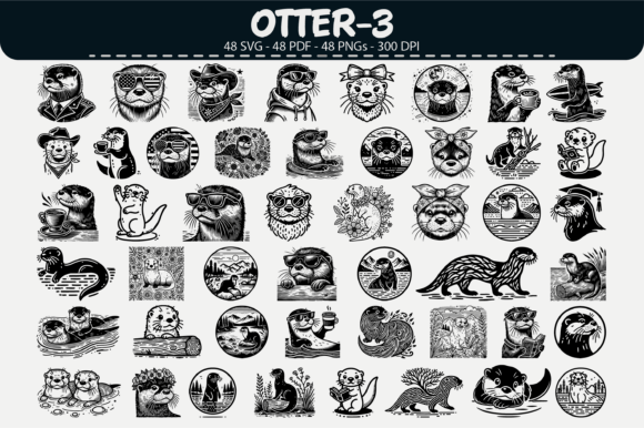 Evaluating the Otter Vector Clipart – 48 Designs Collection