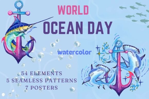 Exploring the Depths: A Creative Guide to Ocean Elements, Patterns, and Posters