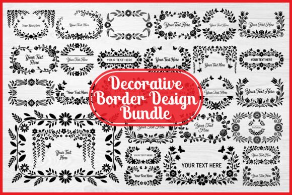 Floral Border Frame Collection Guide