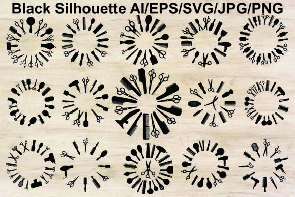 Hair Salon Accessories Vector Bundle: A Design Resource Evaluation
