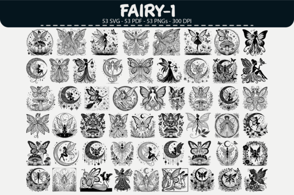 Integrating the Fairy Clipart Collection – 53 Designs into Your Creative Workflow