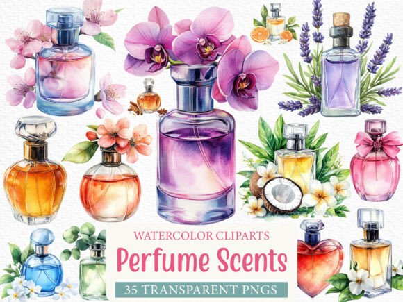 Perfume Scents Clipart: Elevate Your Design