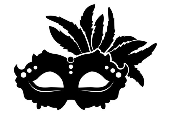 The Allure of the Venetian Mask: Black Festive Italian Decor and Digital Design