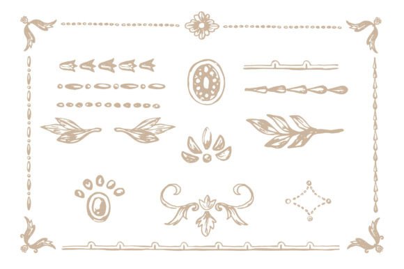 Vintage Wedding Decor Elements Clipart: A Guide to Classical Empire Style Design Assets