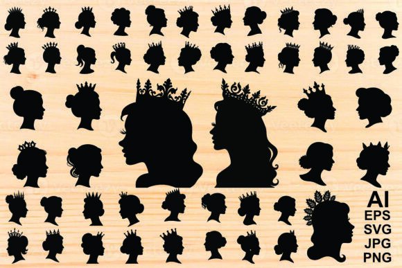 Women Crown Silhouette: A Practical Guide to Choosing the Right Vector Bundle for Design Projects
